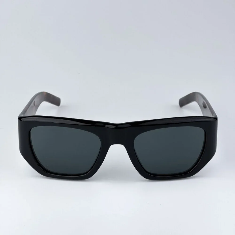 Saint Laurent SL740 004 BRAND NEW Sunglasses Black Havana Square Unisex